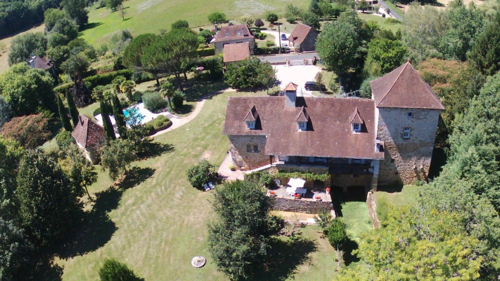 Bed and Breakfast Le Moulin Du Boisset Saint-Denis-lès-Martel Exterior foto