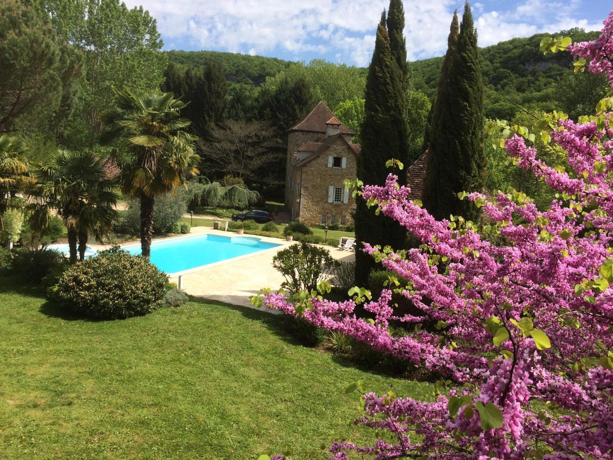 Bed and Breakfast Le Moulin Du Boisset Saint-Denis-lès-Martel Exterior foto