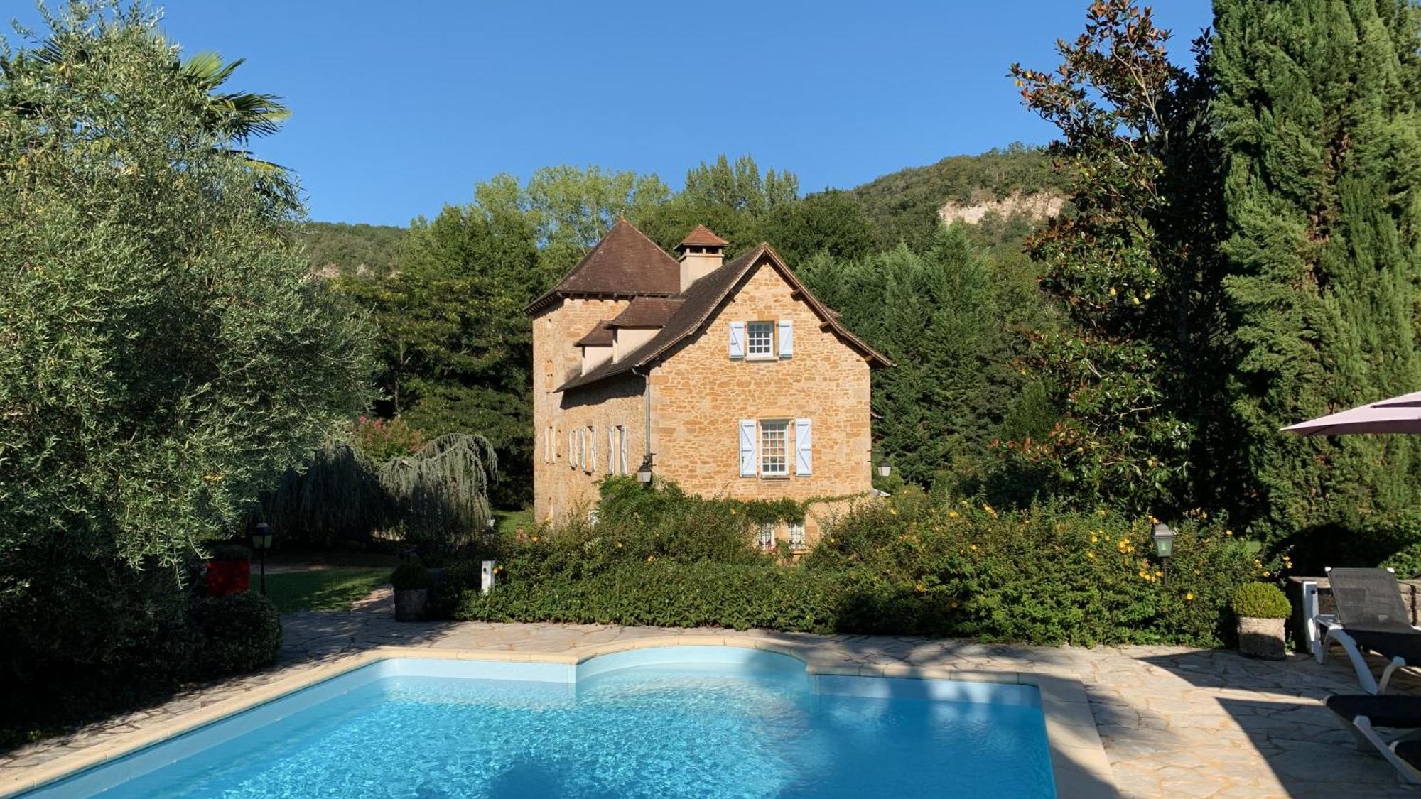 Bed and Breakfast Le Moulin Du Boisset Saint-Denis-lès-Martel Exterior foto